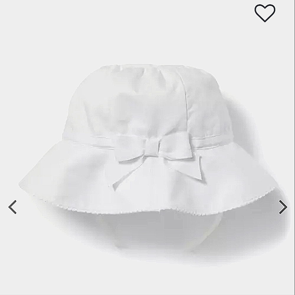 Poplin Sun Hat-Janie & Jack NWT